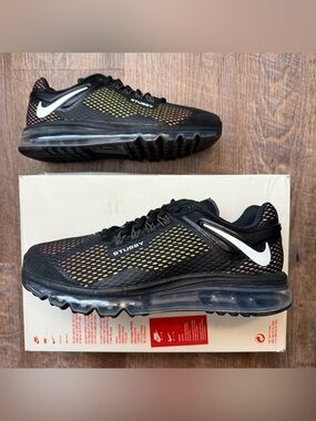 Stussy x Nike Air Max 2013 Black White Multicolor